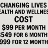 How Much Does Changing Lives Health And Wellness Cost