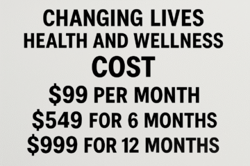 How Much Does Changing Lives Health And Wellness Cost