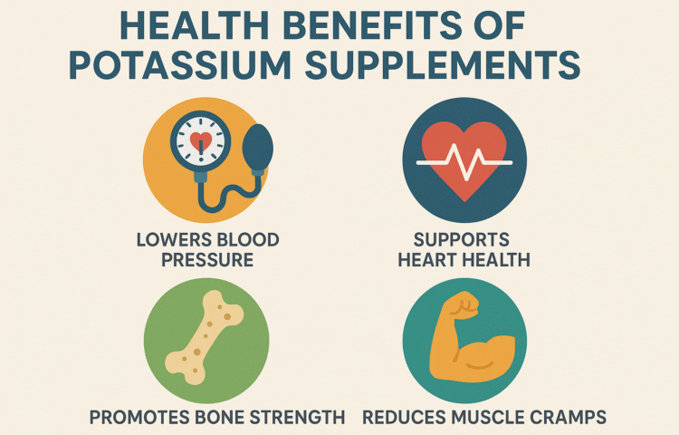 What are the Health Benefits of Potassium Supplements