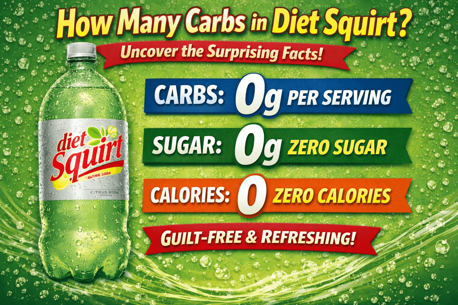 How Many Carbs in Diet Squirt Radiant Glow Health How Many Carbs in Diet Squirt