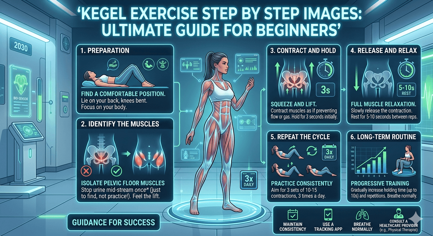 Kegel Exercise Step by Step Images Radiant Glow Health Kegel Exercise Step by Step Images