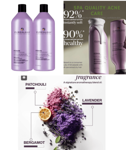 Pureology Hydrate Shampoo Conditioner Softens Dry Hair