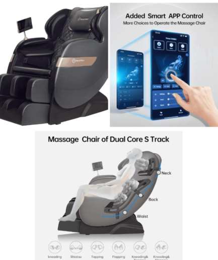 Real Relax 2024 Full Body Zero Gravity Massage Chair