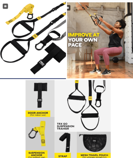 TRX GO Suspension Trainer System for Full-Body Workouts