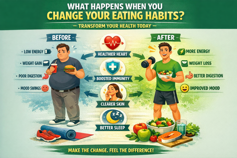 Changing Diets What Happens When You Change Your Eating Habits: Transform Your Health ...