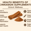 What are the Health Benefits of Cinnamon Supplements