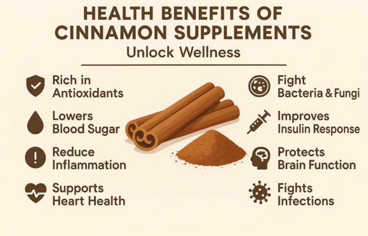 What are the Health Benefits of Cinnamon Supplements