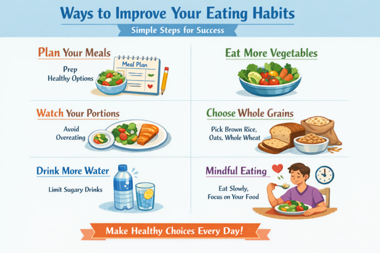 What are the Ways to Improve Your Eating Habits: Simple Steps for Success