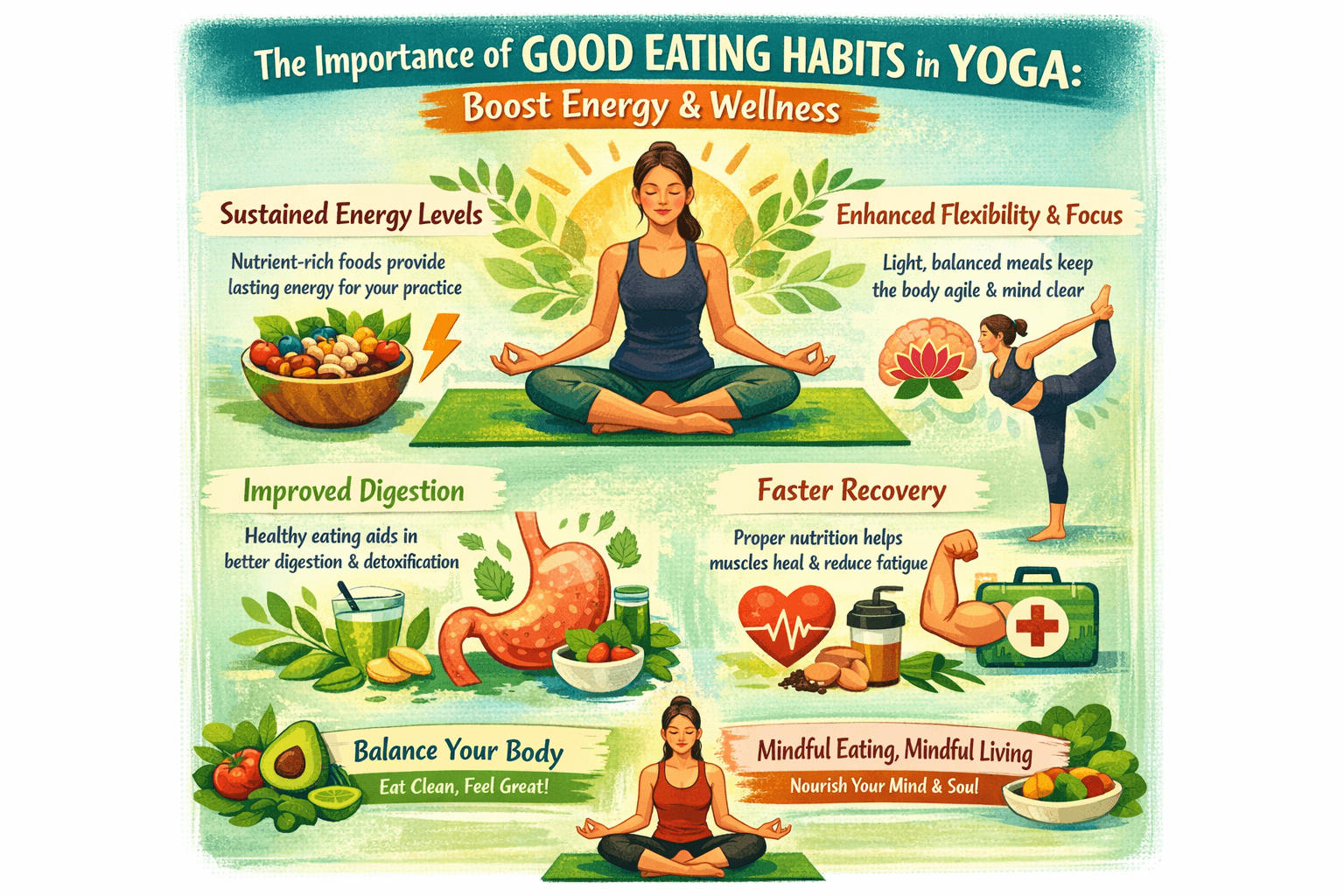 What is the Importance of Good Eating Habits in Yoga Radiant Glow Health What is the Importance of Good Eating Habits in Yoga