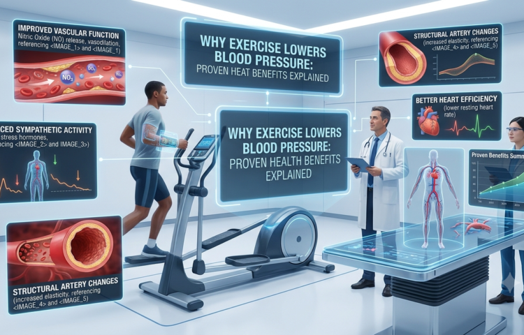 Why Does Exercise Lower Blood Pressure