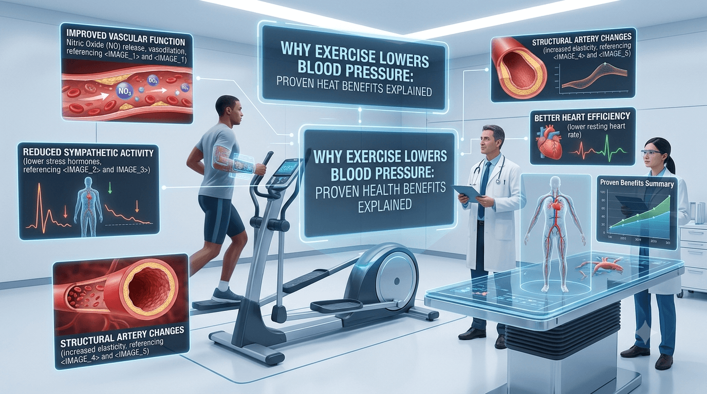 Why Does Exercise Lower Blood Pressure