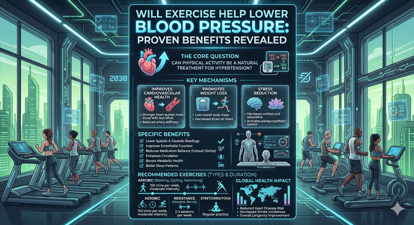 Will Exercise Help Lower Blood Pressure Radiant Glow Health Will Exercise Help Lower Blood Pressure