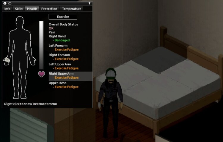 How to Fix Exercise Fatigue Project Zomboid