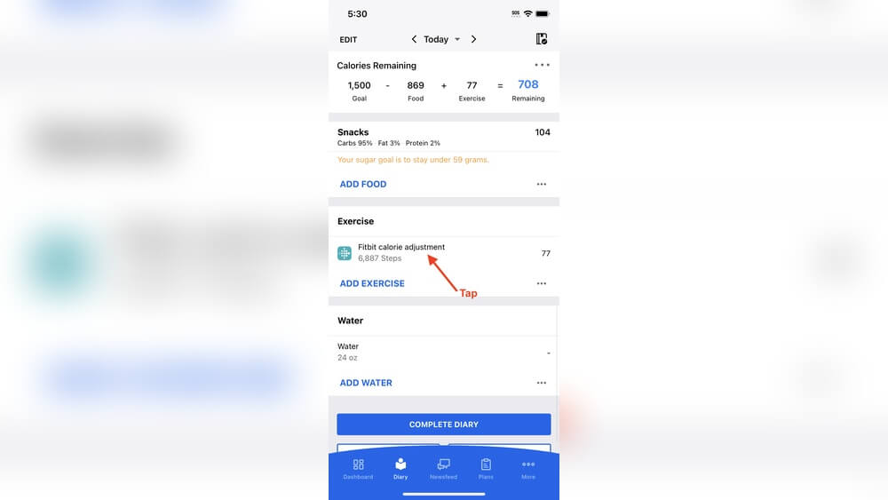 How to Stop Exercise in Myfitnesspal