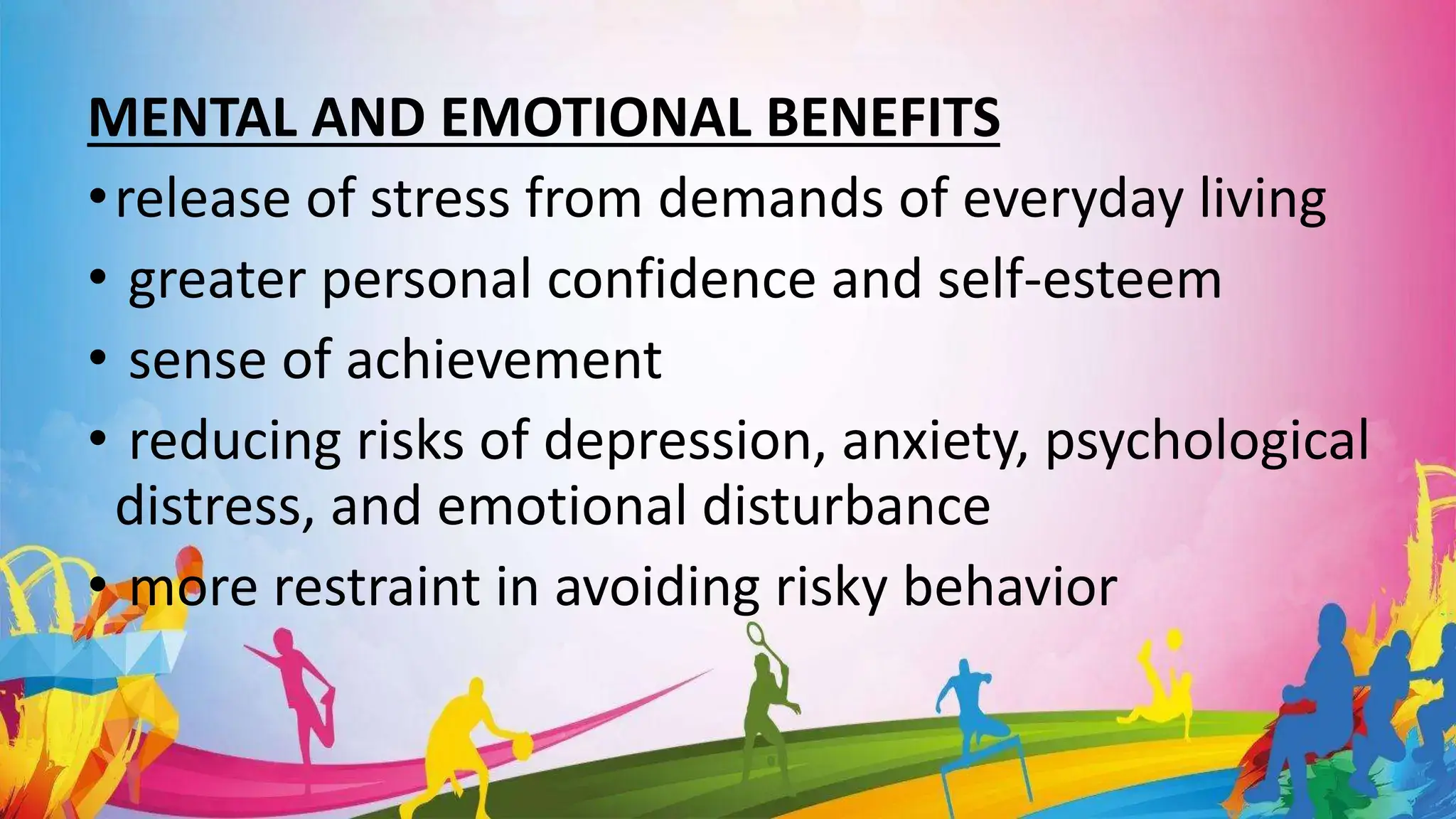 Physical Health Benefits of Recreational Activities