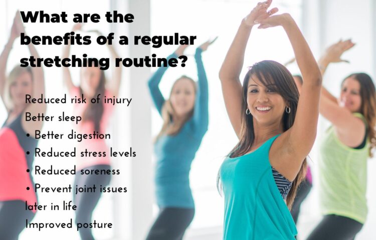 what are the benefits of fitness dance and stretching exercises