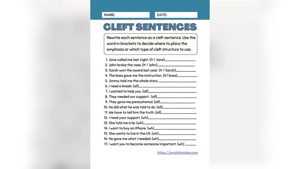 When to Use Exercise in the Sentence