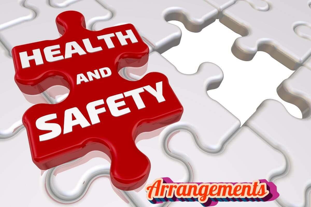 where would you find health and safety arrangements for your organisation